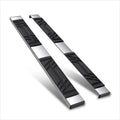 Set of 2 Polished Side Step Pads for Subaru Ascent (2019–2024)