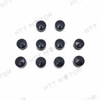 1/4" Allen Socket Bolt Cap Dress Kit for Harley-Davidson (Misc Hardware)