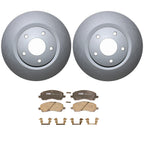 Front Brake Kit with 294mm Rotors & TRW Ceramic Pads for Dodge Avenger (2008–2014)