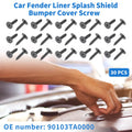 30 Pcs Fender Liner Splash Shield Bumper Cover Screw for Honda Accord (2008–2020)