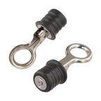2X Drain Stopper with Rubber Seal for Boat and Lawn