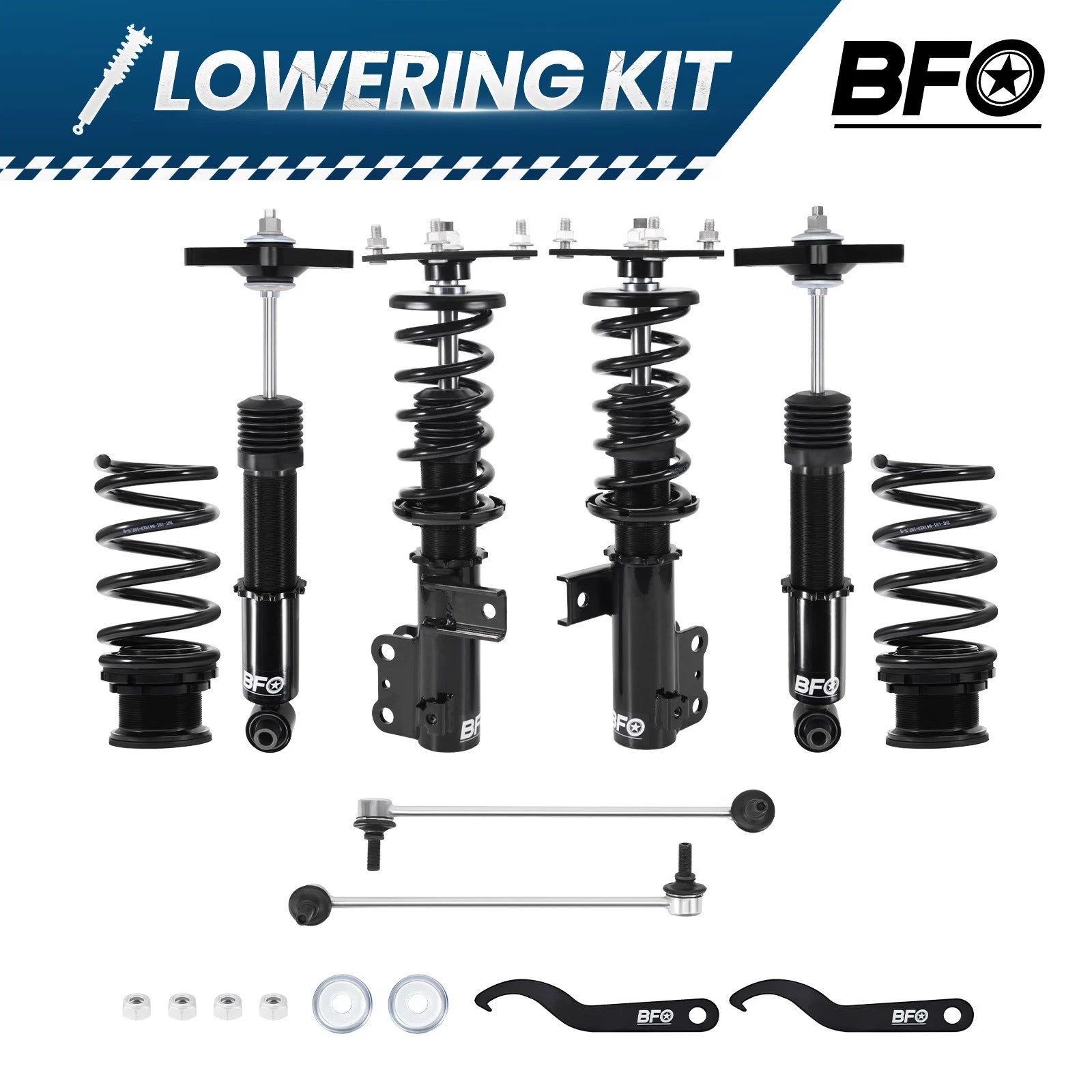 Coilover Suspension Kit for Hyundai Genesis Coupe (2011-2016)