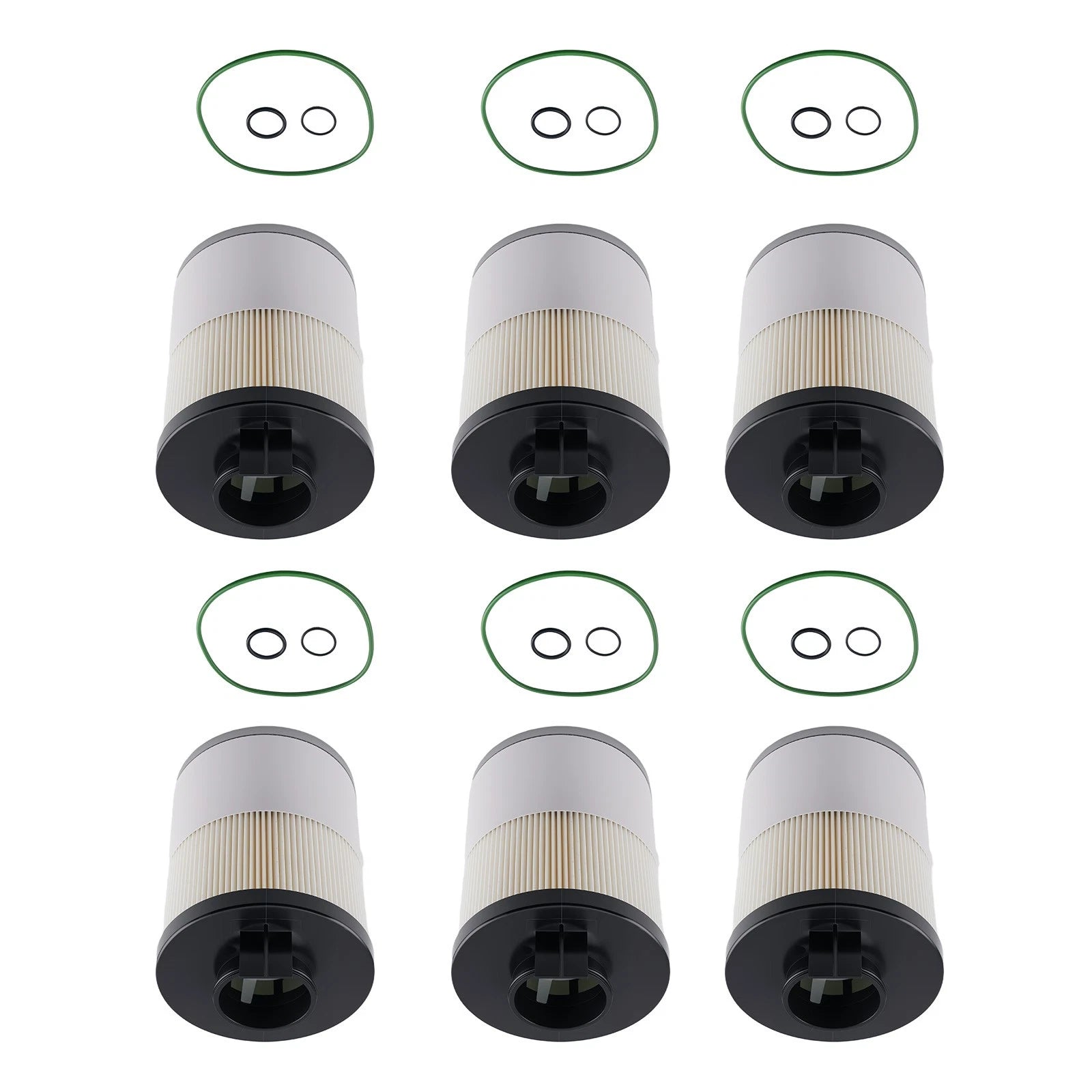 6 FS20083 Fuel Water Separator Filter for Cummins ISX DD13 DD15 DD16 (2007–2023)