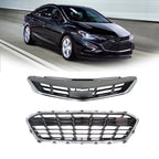 Bumper Face Bar Grilles for Chevy Cruze (2016–2019)