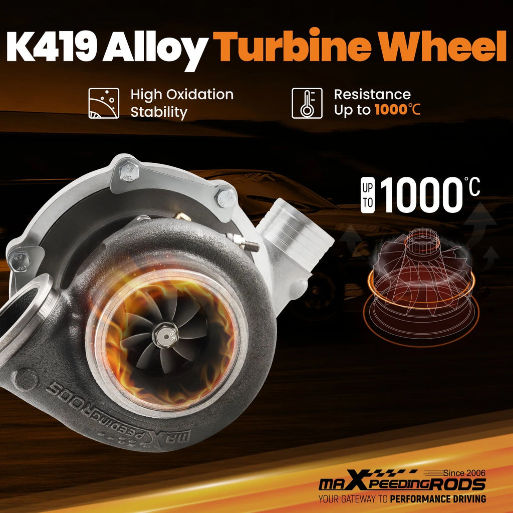 Dual Ball Bearing Turbo for Universal Applications (Up to 770 BHP)