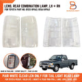 Clear Lens Tail Lamp Rear Light for Toyota Hilux Ute (1988-1996)