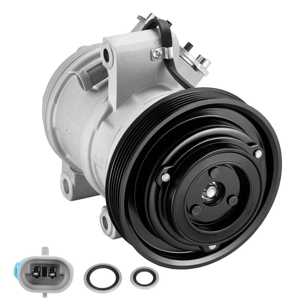 A/C Compressor with 6-Groove Clutch for GMC Canyon (2004–2006) 68337
