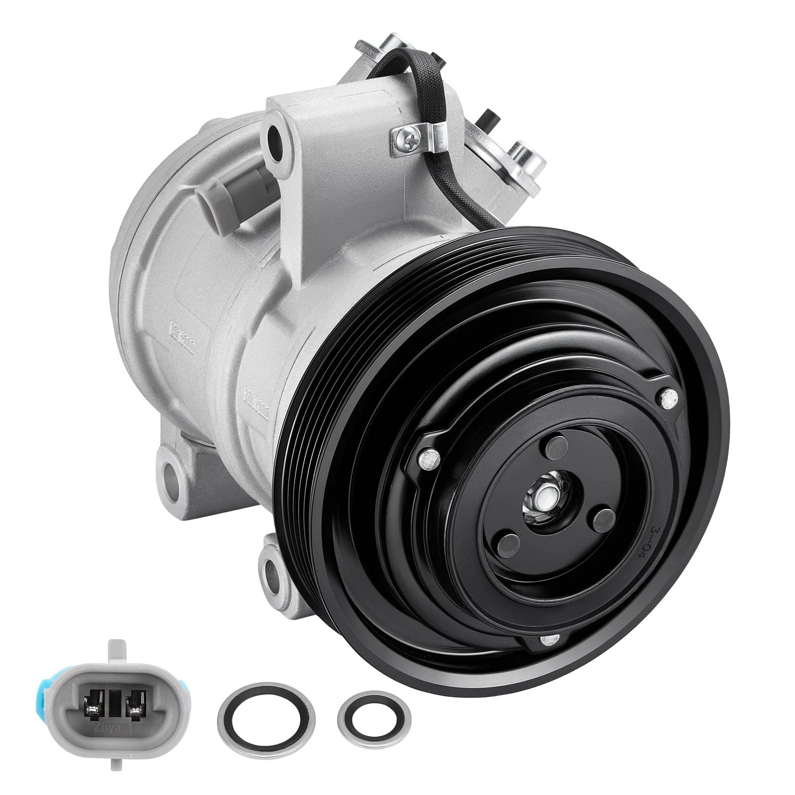 A/C Compressor with 6-Groove Clutch for GMC Canyon (2004–2006) 68337