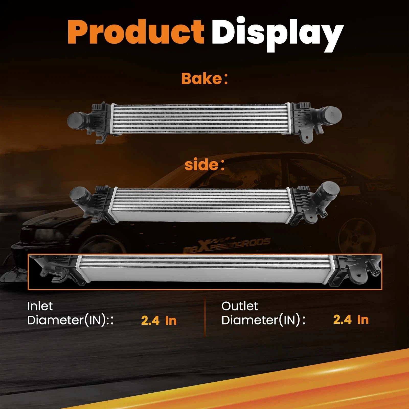 Intercooler for Chevrolet Equinox, GMC Terrain 1.5L (2018-2022)