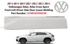 Front Left Side Door Lower Molding for Volkswagen Atlas (2018–2025) 3CN854939GC9A