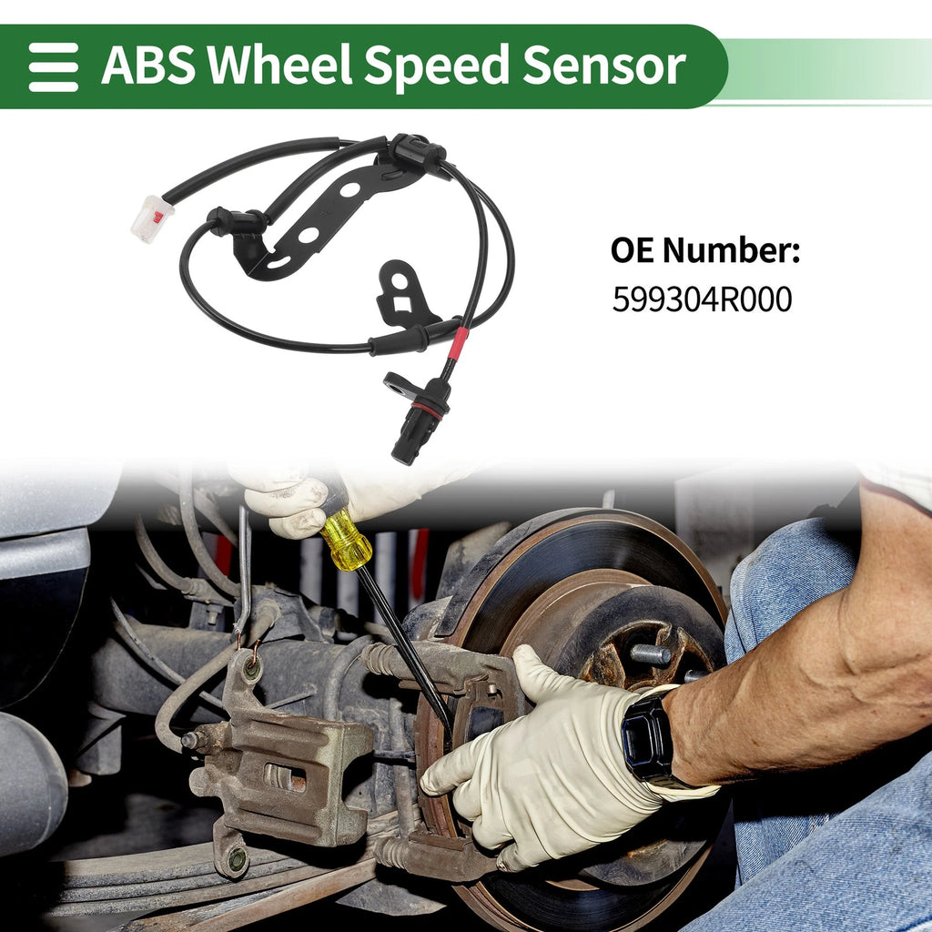 ABS Wheel Speed Sensor No. 599304R000 for Hyundai Sonata (2012) 1 Pcs Right Rear