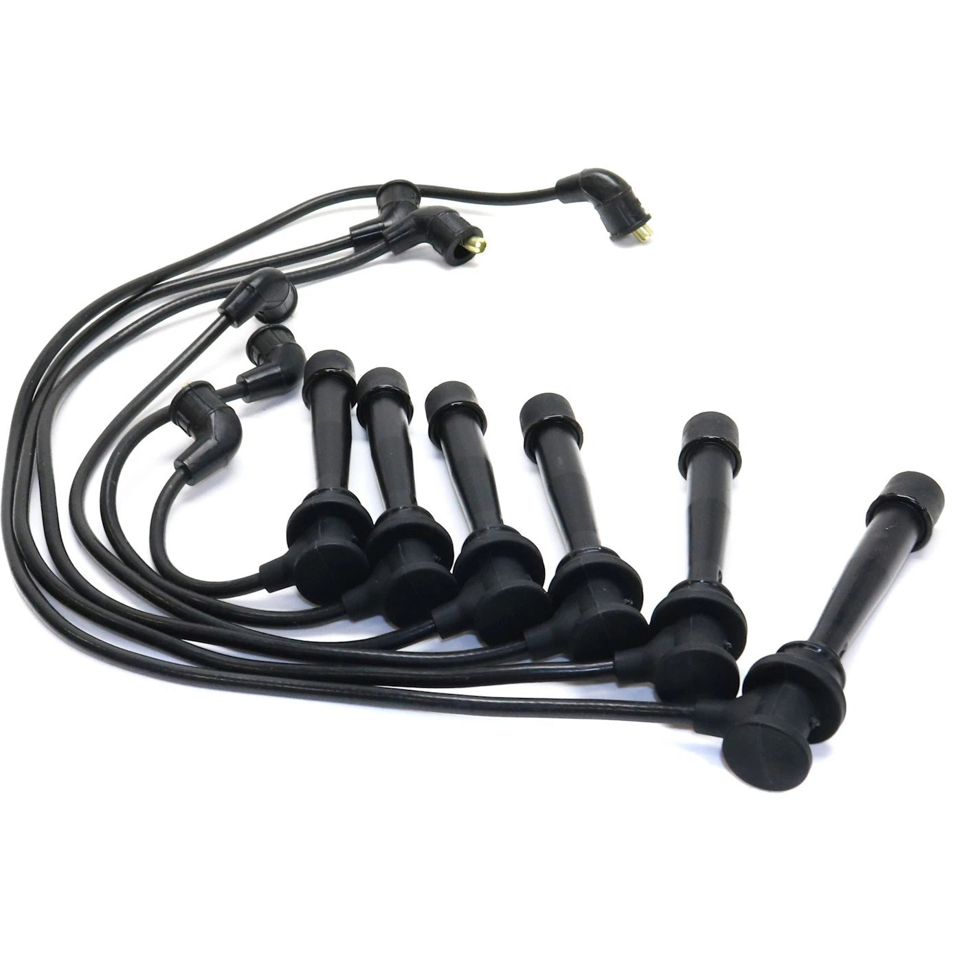 Set of 6 Spark Plug Wires for Hyundai Tiburon Santa Fe Sonata Kia Optima