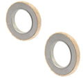 2X Wheel Hub Seals for Fiat (Replaces 00561956)