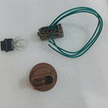 Headlamp Light Socket Pigtail + 3157 Bulb for Ford