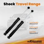 2.5" Lift Kit with Upper Control Arms for Ford F-150 4WD (2004-2008)