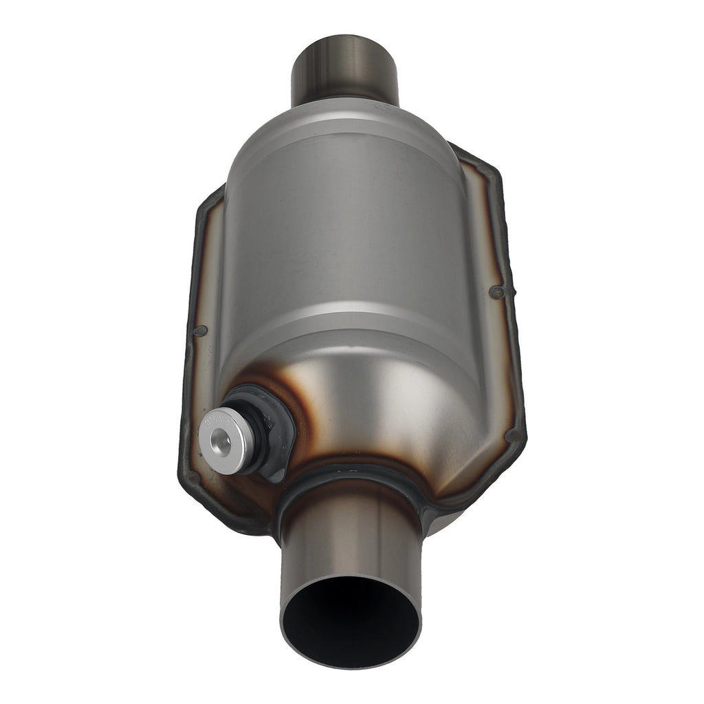 2" Catalytic Converter for 2.5L EPA Stainless Steel Round Body (13)