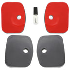 Set of 2 Roof Rail Pads for Ford Transit Extended Van (YYYY–YYYY)