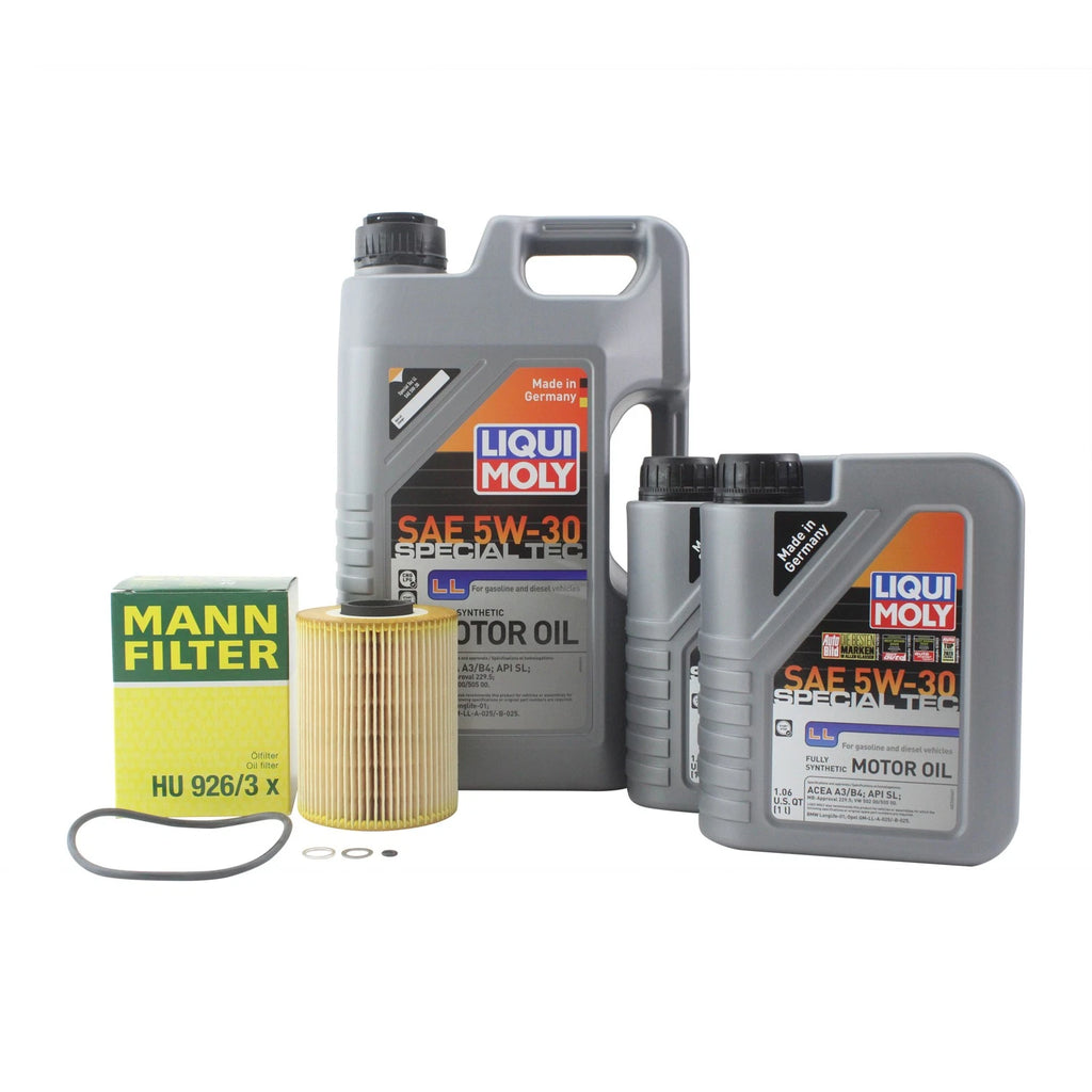 7L Liqui Moly Special Tec LL 5W-30 Oil Change Kit for BMW M50/M50TU (1990–1995)