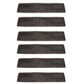 6 Sliding 12" Webbing Sleeves for 2" Ratchet Tie Down Strap