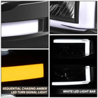 L-LED DRL Sequential Headlights for Chevrolet Silverado 1500 (2014–2015)