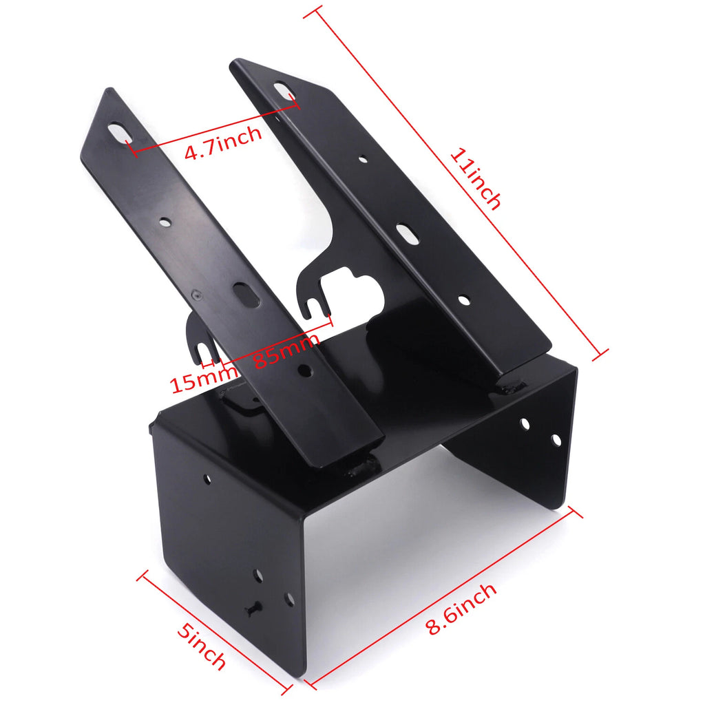 Front Fairing Support Mount Brackets & Radio Caddy for Harley Road Glide (1998–2013)