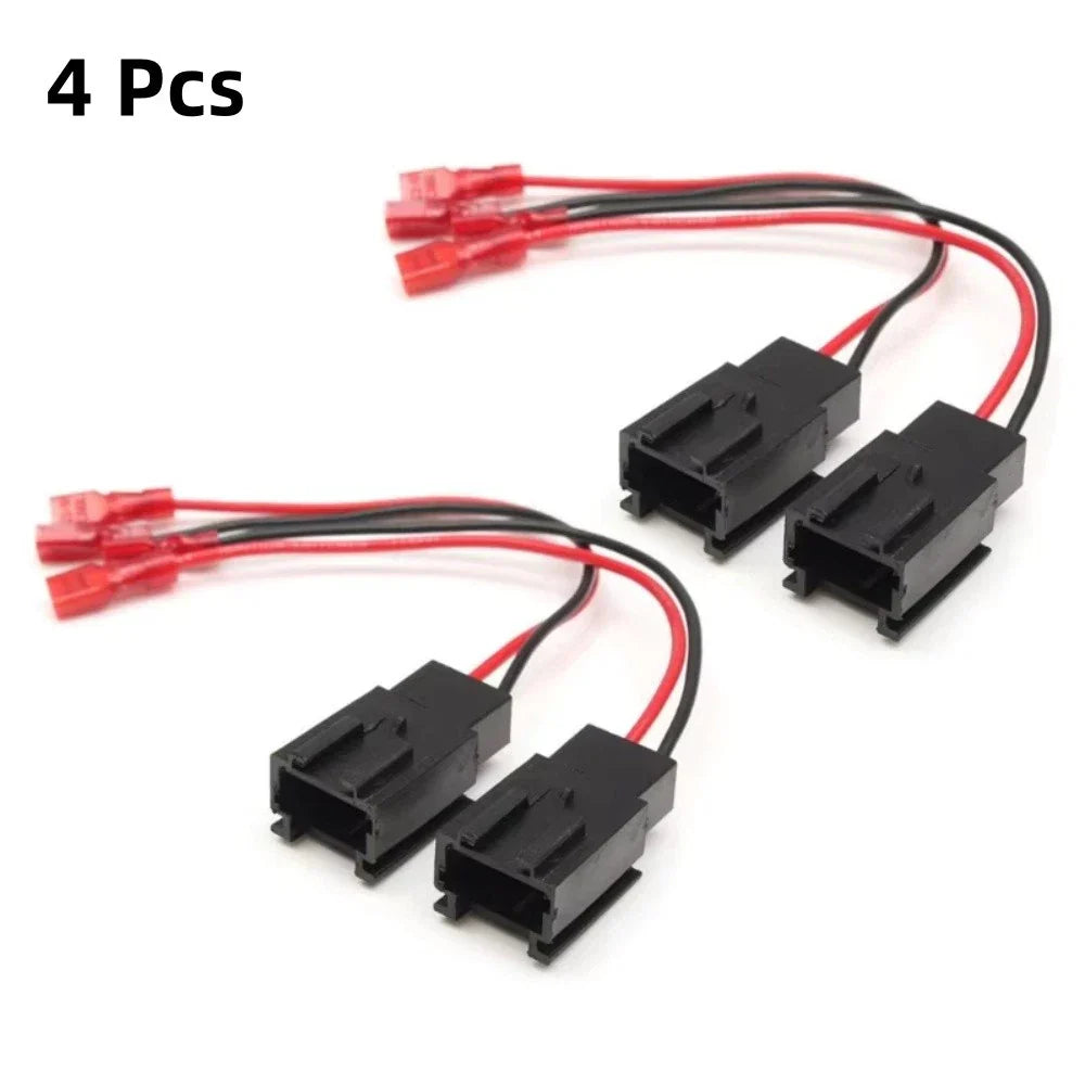4 x Car Speaker Connector Harness Adapter for Citroen Peugeot (1999-2015)