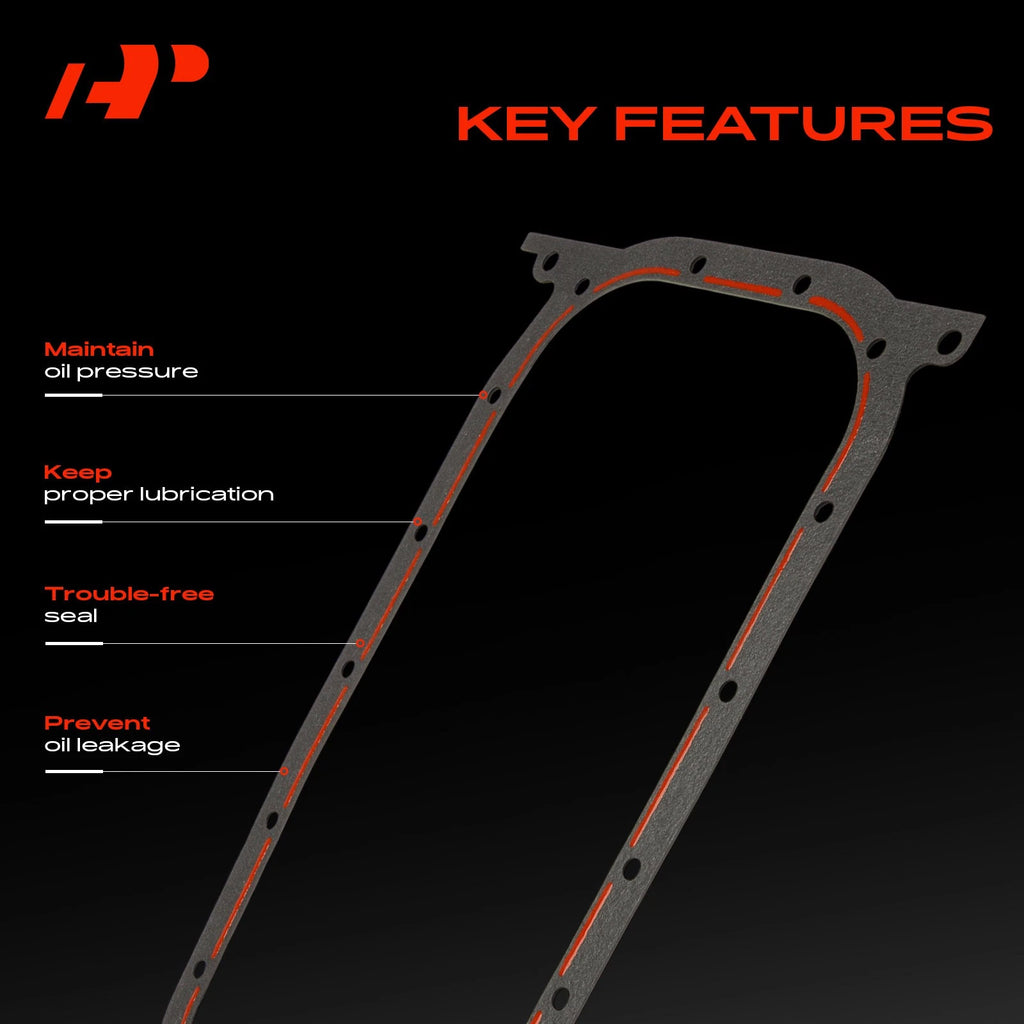 Engine Oil Pan Gasket Set for Hyundai Accent, Kia Rio (2005–2011)