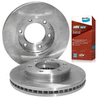 2x Front Disc Brake Rotors + 4WD Pads for Mazda BT-50 (2011 - 2019)