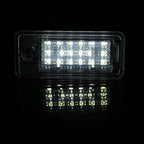 2X LED License Plate Light for Audi A3 A4 A5 A6 A8 S3 S4 S5 S6 S8 (2000–2023)