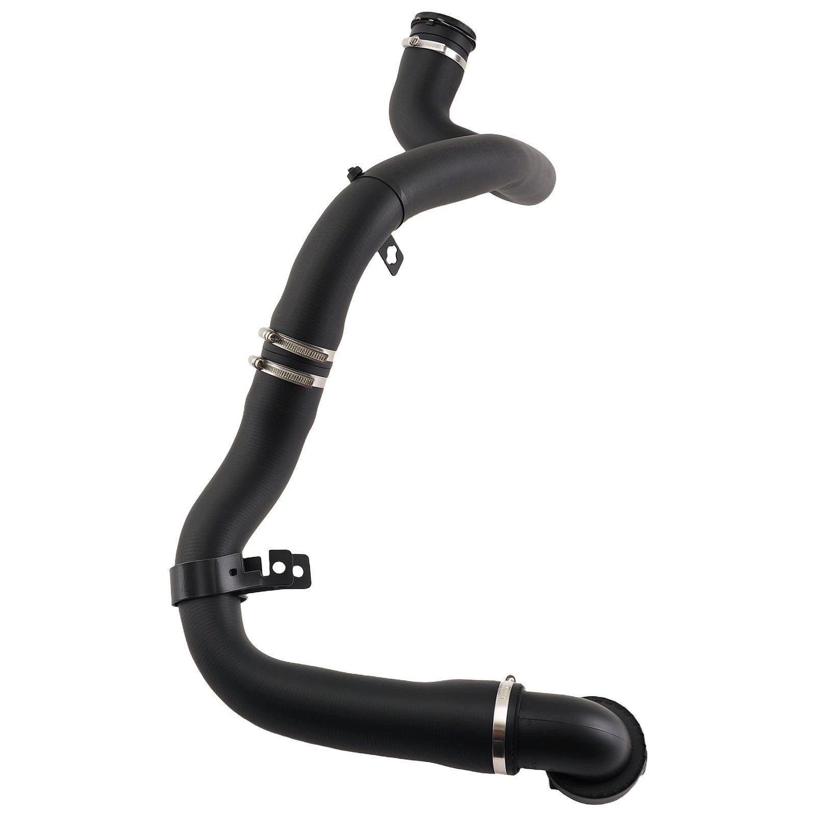 1x Air Outlet Intercooler Hose for Chevy Cruze L4 1.4L (2016–2019) 667-309 Black