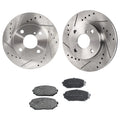 Front Brake Disc Rotors and Pads Kit for Mazda Miata (1991–1993)