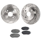 Front Brake Disc Rotors and Pads Kit for Mazda Miata (1991–1993)