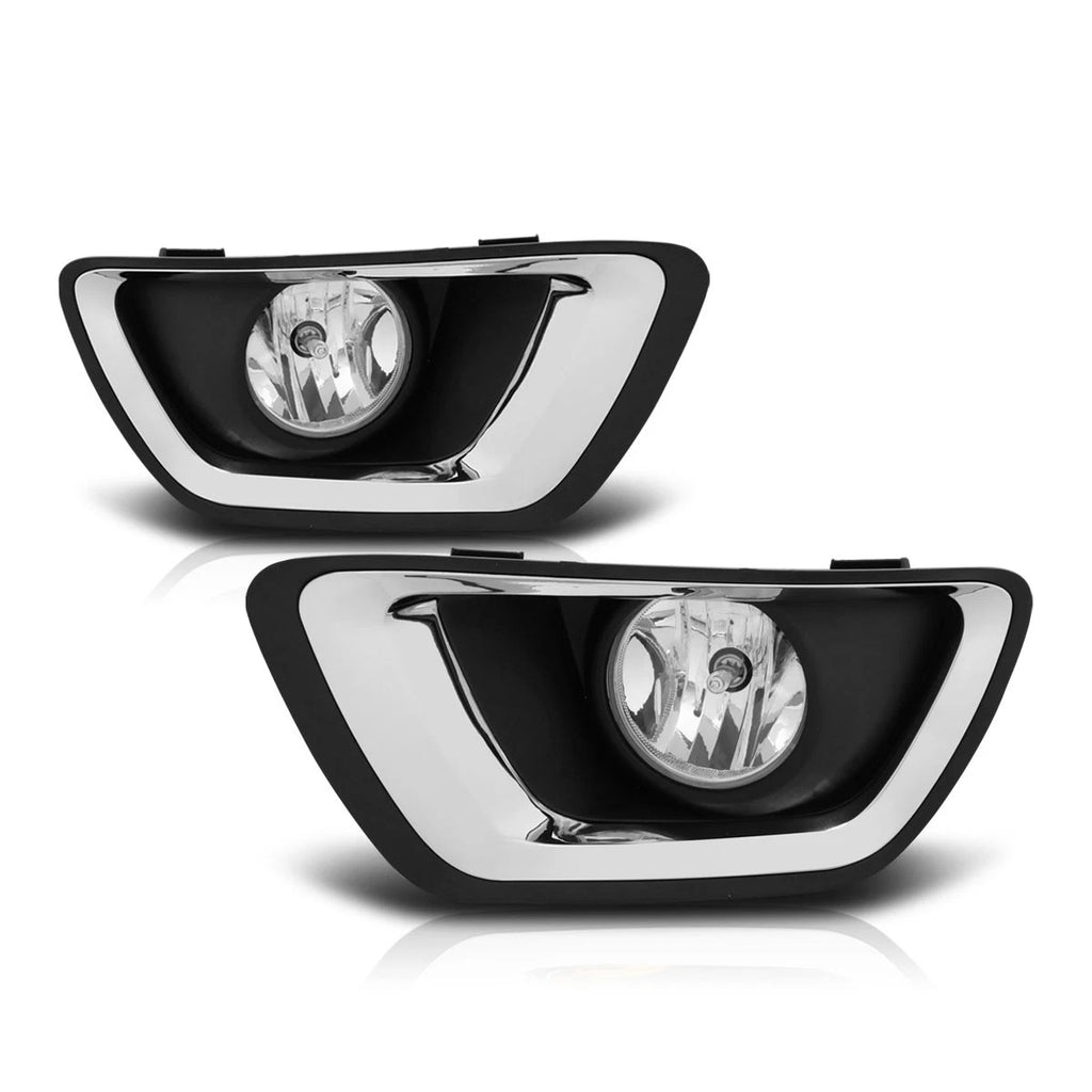 Clear Lens Fog Lights with Switch and Bezel for Chevy Colorado (2015–2019)