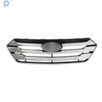 Set of 5 Front Grille Fog Light Bezels for Hyundai Santa Fe Sport (2013–2016)