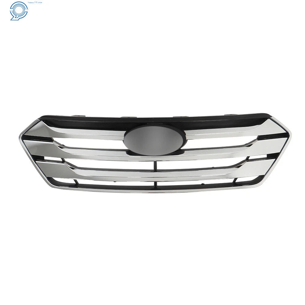 Set of 5 Front Grille Fog Light Bezels for Hyundai Santa Fe Sport (2013–2016)