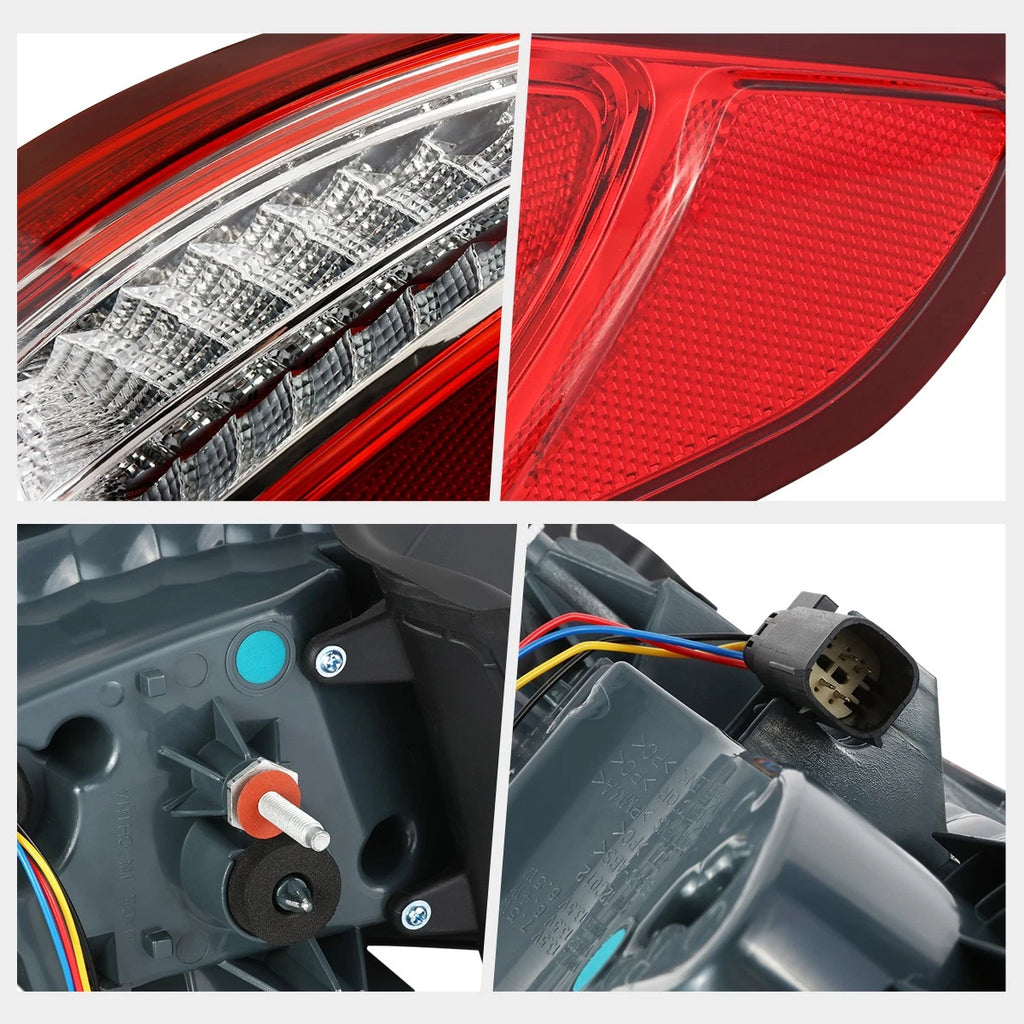 3D LED Bar Third Tail Brake Light for Ford F-150 (2004–2008) Chrome
