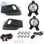 Set of 2 Front Fog Lights Lamps Assembly for Chevy Trax (2017–2021)