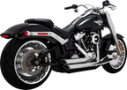 Vance & Hines Shortshots Chrome Exhaust for Harley Softail FXDR Fat Bob (2018–2022)