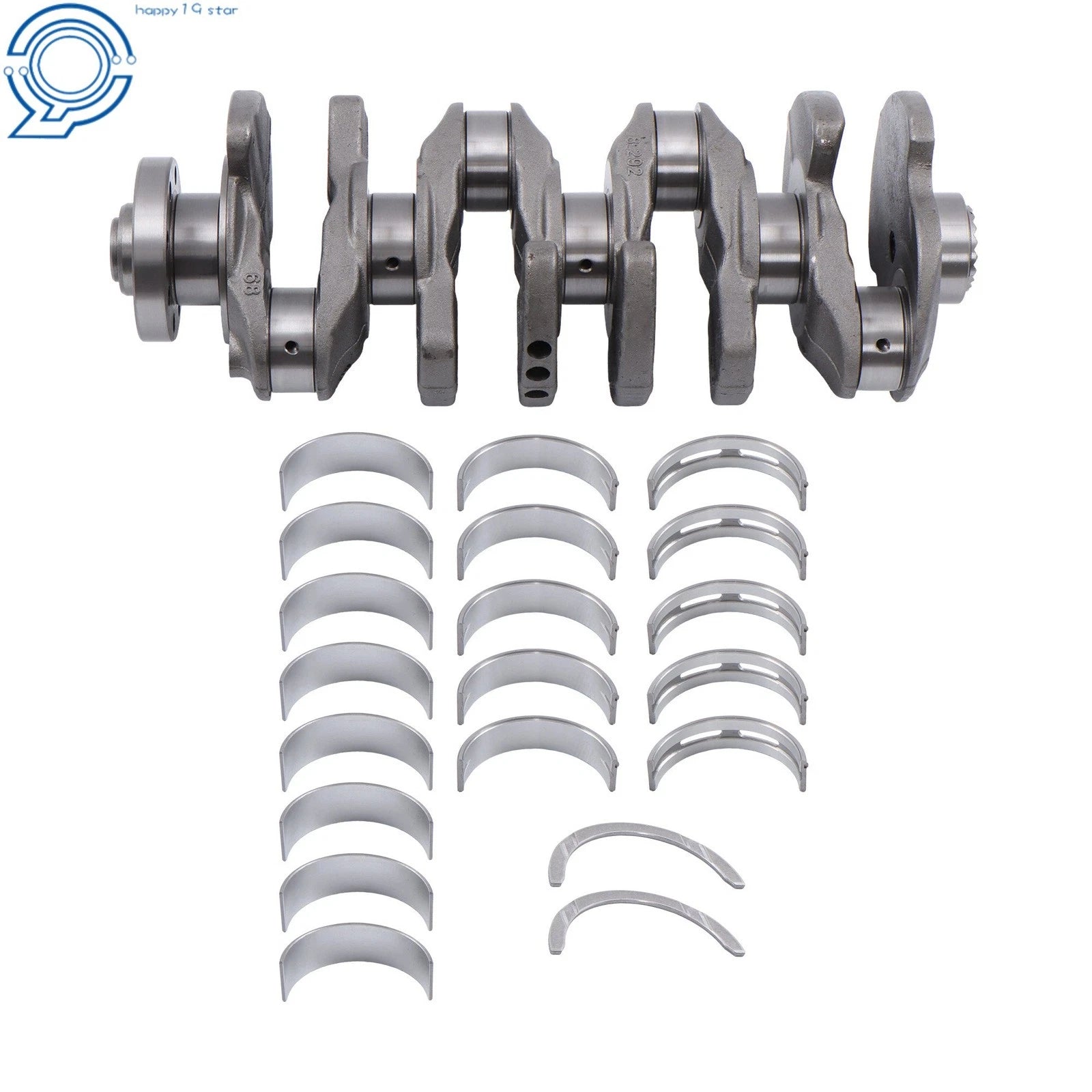 Crankshaft + Bearings for VW Audi S3 A4 A5 Q5 TTS CJX 2.0L (2004–2018)