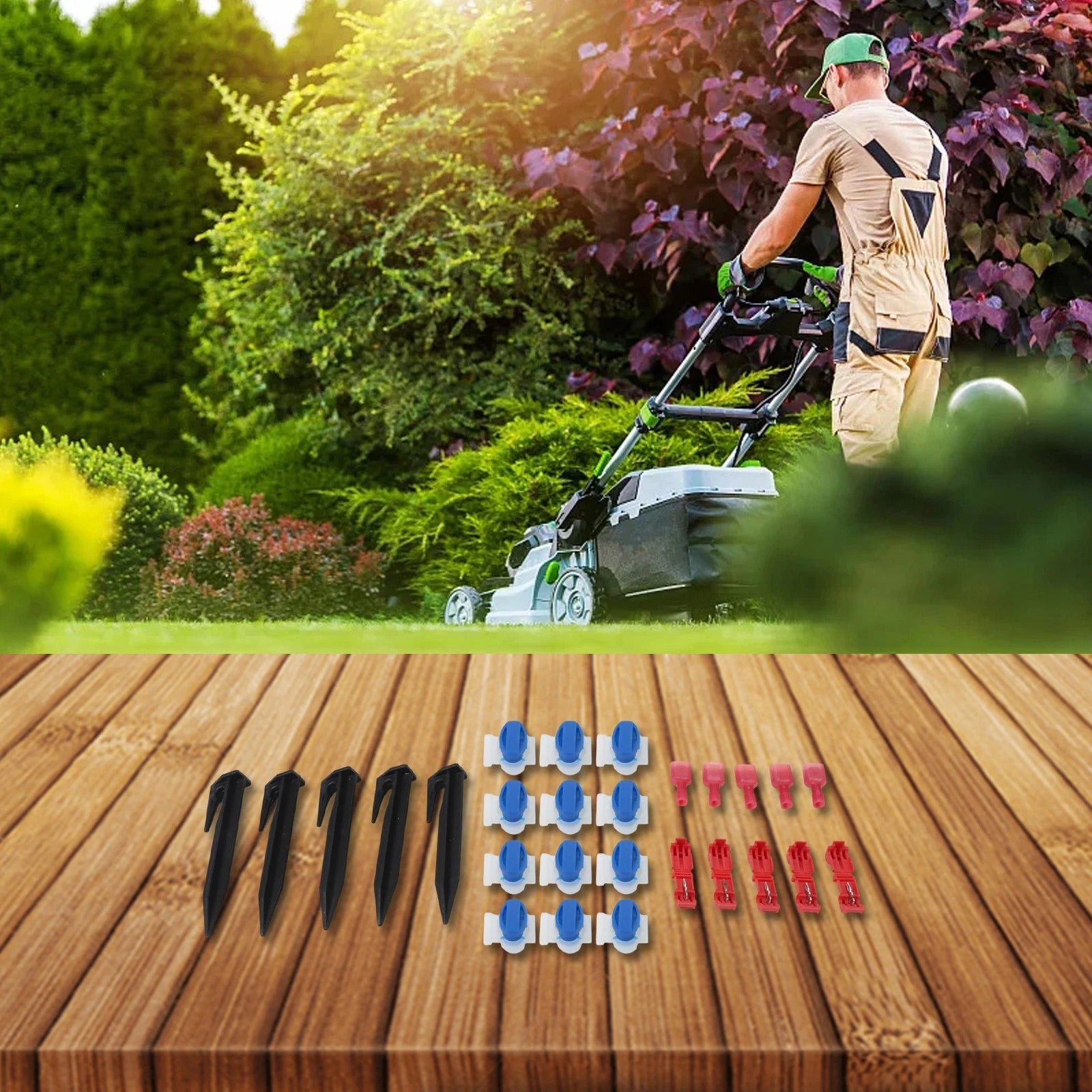 Set of 22 Waterproof Electrical Connectors for Lawn Mower