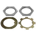 Front Axle Lock Nut + Washer Kit for Suzuki Sierra LJ SJ Models & Jimny