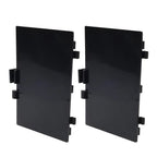 2X Black Wheel Arch Liner Cover DRL Access Plug for Fiat 500 (2007–2020) 71752114
