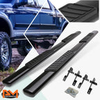 Set of 2 Oval 5" Side Step Nerf Bars for Ford F150 SuperCrew (2001–2003)