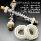 Hybrid Bearing for Abu Twist Rod Fishing Reel Upgrade (Vitreous White)