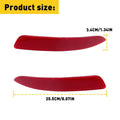 Set of 2 Rear Bumper Reflectors for BMW X5 E70 (2007–2013) 63217158949 63217158950