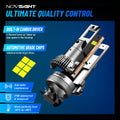 2X H13 9008 LED Headlight Bulb for 6500K 40000LM