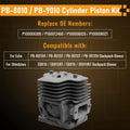 Cylinder Piston Kit for Echo Shindaiwa PB8010T EB910 (2017–2023) P100006300