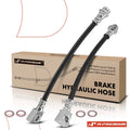 2X Rear Brake Hydraulic Hose for Jeep Wrangler (2003–2006)