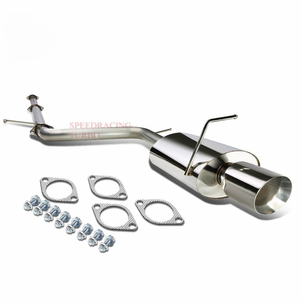 Catback Exhaust System Kit for Mitsubishi Eclipse 2.4L 2006–2009, 4" Muffler Tip