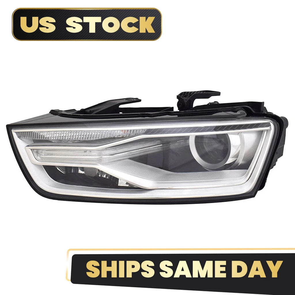 Xenon Headlight Assembly for Audi Q3 (2016–2018) Left Side with Bulb & Ballast